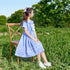 College Style Summer Dress Children's Navy Collar Skirt